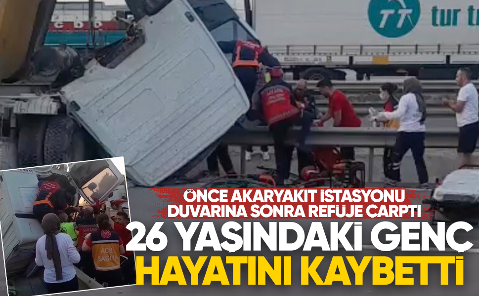 Pamukova’da feci kaza: 26 yaşındaki genç hayatını kaybetti