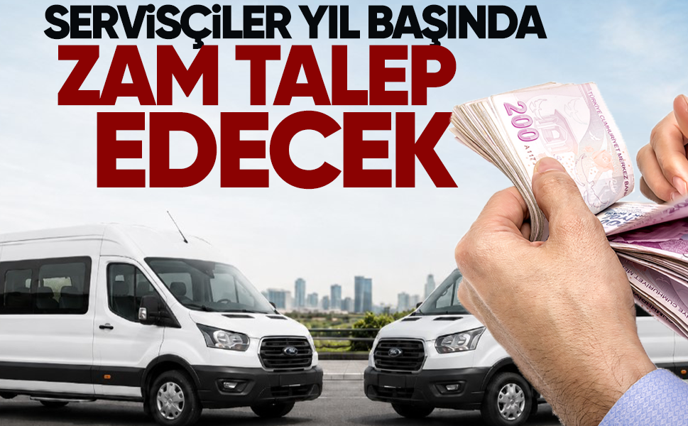 Servisçiler yıl başında zam talep edecek... Enflasyon nedeniyle 6 ayda bir zam talep edecekler
