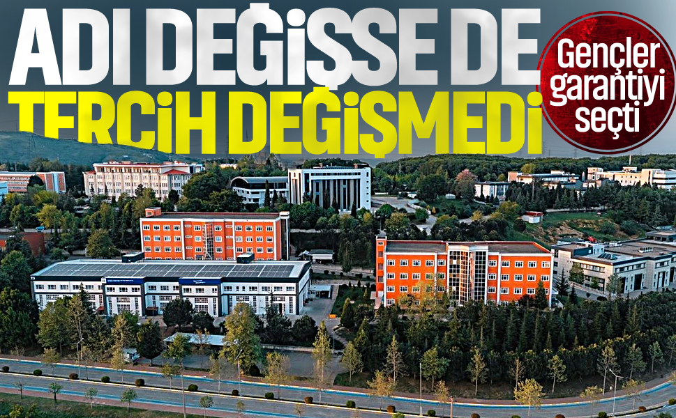Adı değişse de tercih değişmedi!