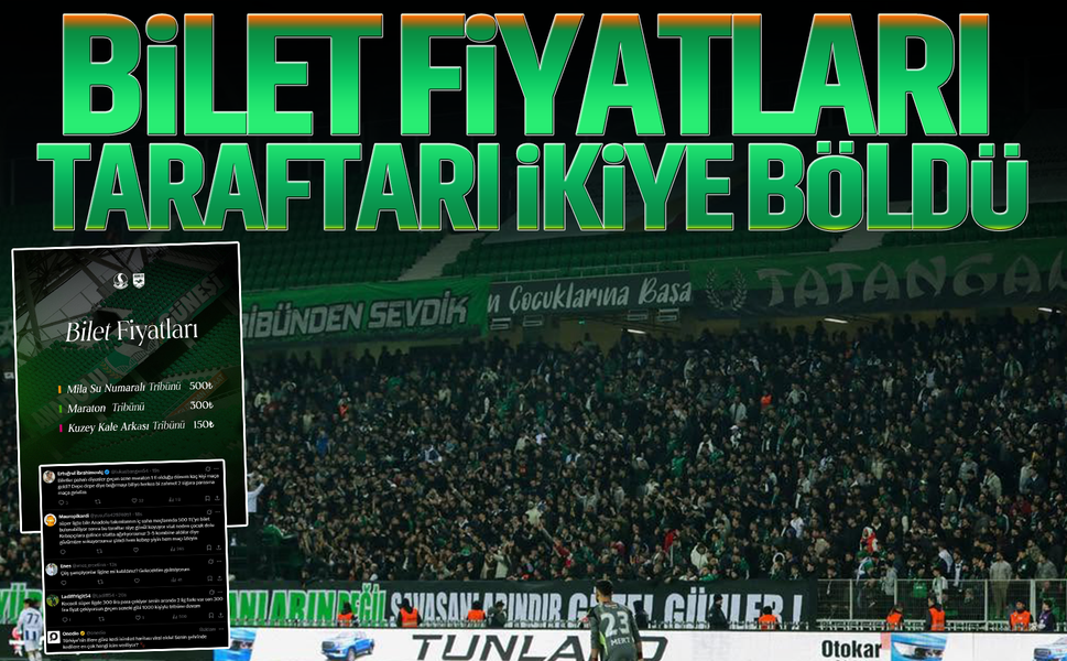 Sakaryaspor’un Adana 01 FK maçı bilet fiyatları taraftarı ikiye böldü