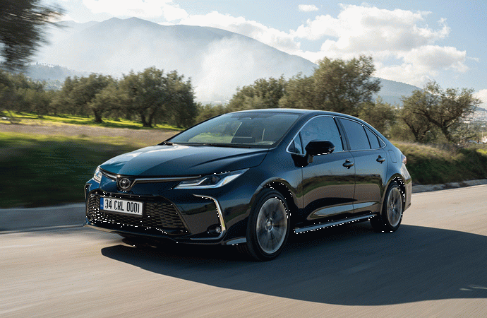 <p>Toyota Corolla 1.5 Flame X-Pack Multidrive S modeli 1.852.500 TL iken 1.787.500 TL'den satışa sunuluyor.</p>