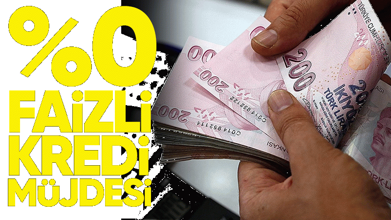 75 bin TL faizsiz kredi müjdesi! Başvuran hemen alıyor