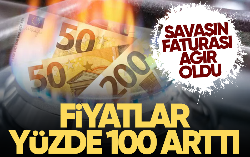 ABD-İSRAİL-İRAN SAVAŞINDA AĞIR FATURA! Fiyat artışı yüzde 100'ü geçti