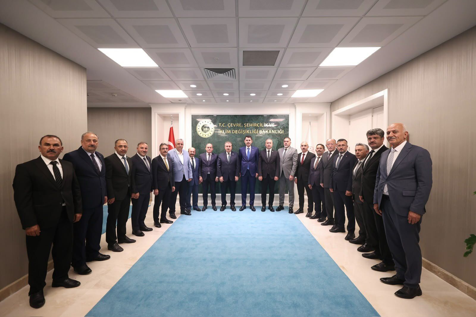 Başkan Şenol Di̇nç, Bakan Murat Kurum’u Zi̇yaret Etti̇ (1)-1
