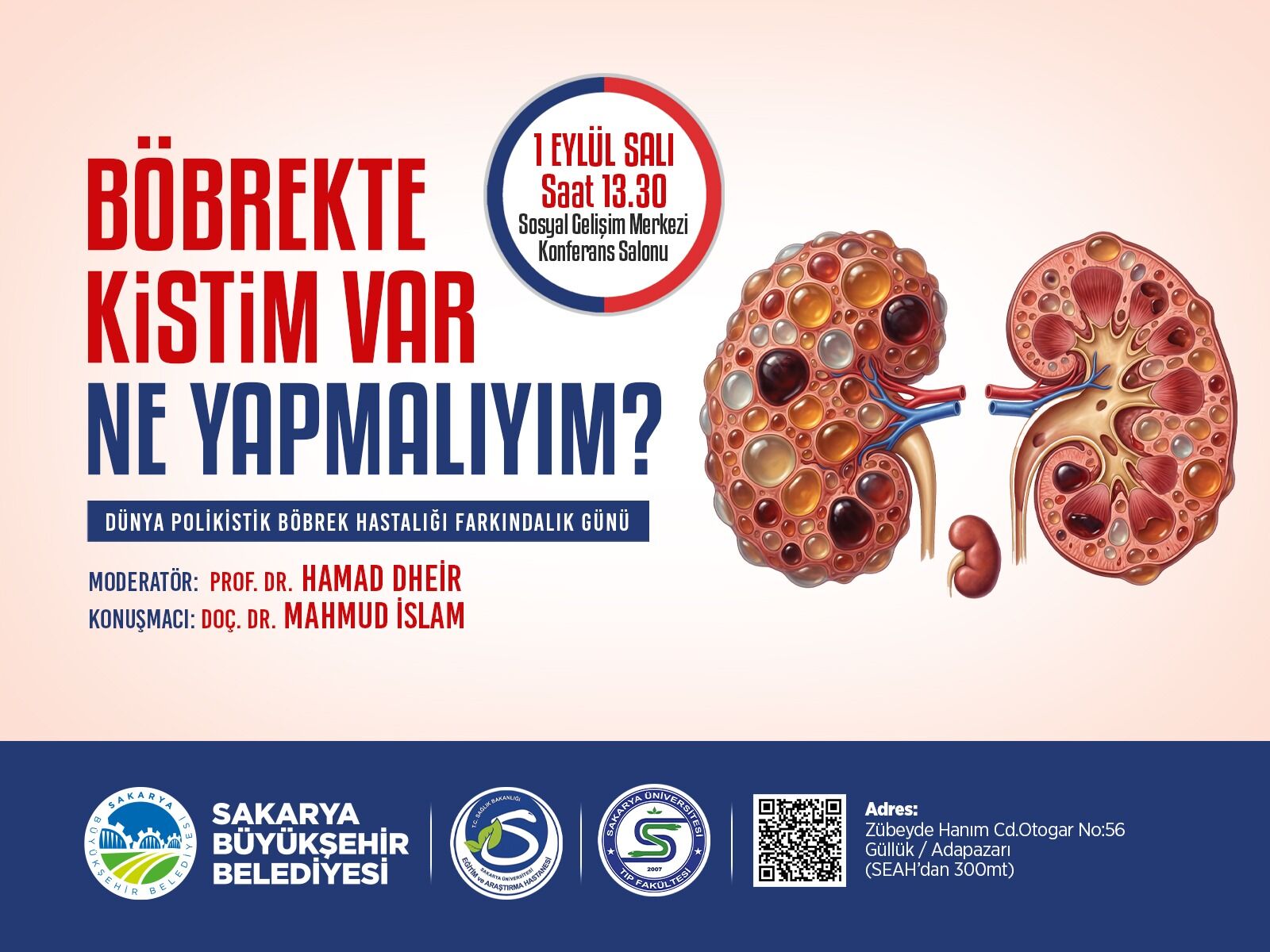 Sakarya’da böbrek sağlığı için farkındalık buluşması