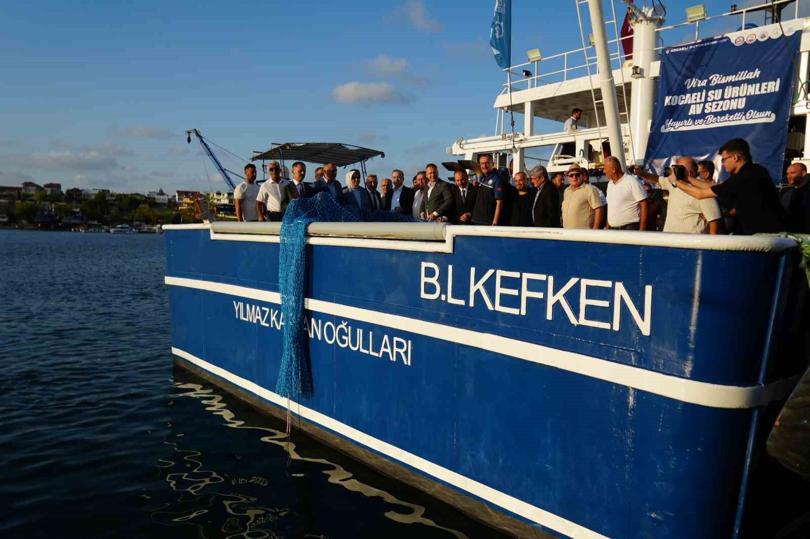 Av sezonu Kefken’de "Vira Bismillah" diyerek açıldı