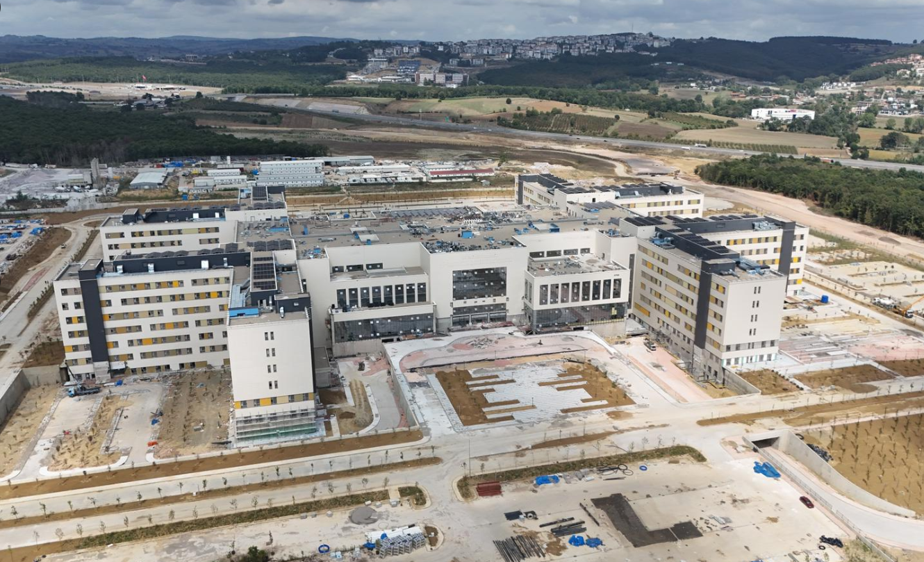 Bin yataklı Şehir Hastanesi’nde altyapı çalışmaları tamamlanıyor