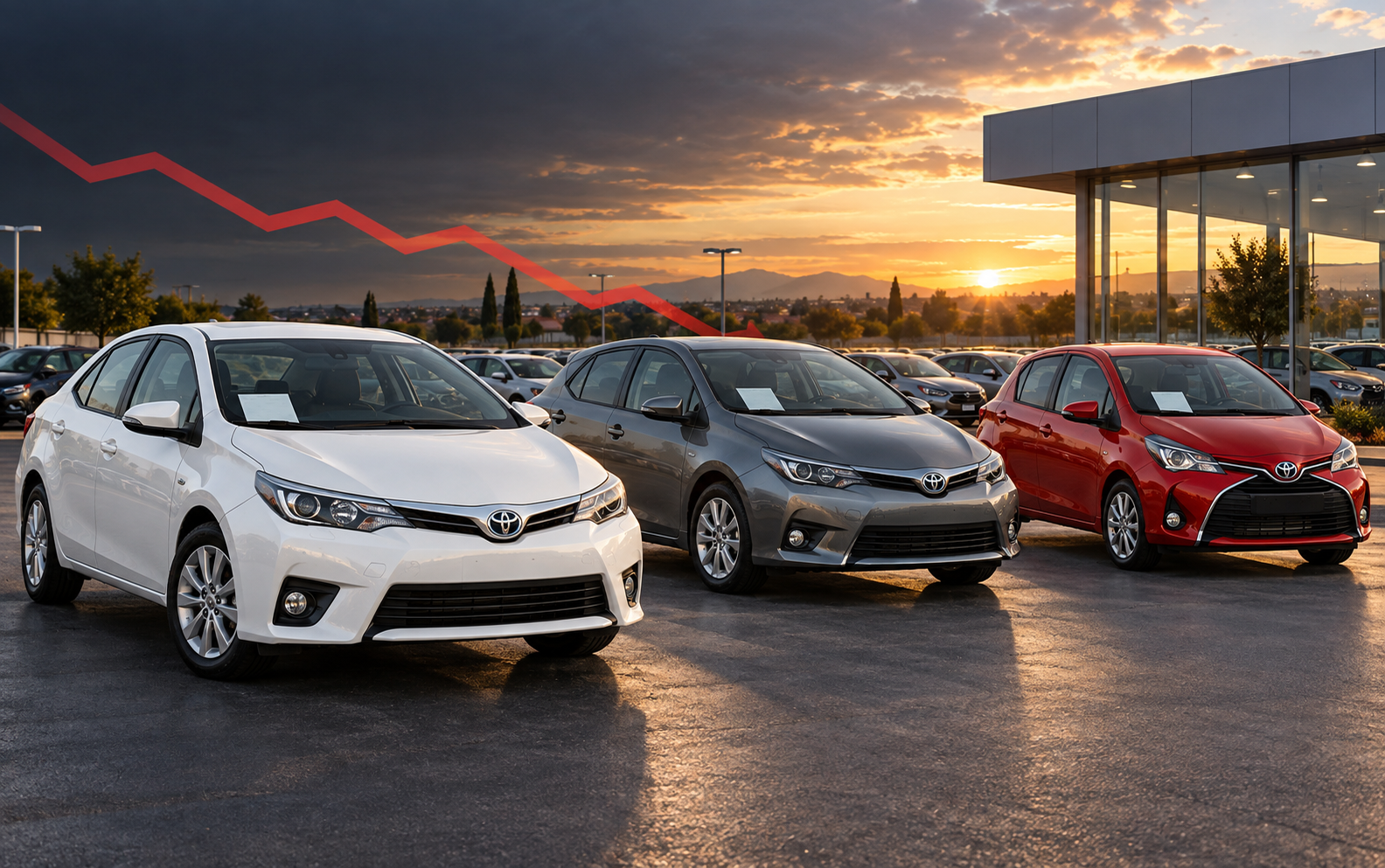 İkinci el Toyota fiyatları düşüşte! Corolla, Auris, Yaris fiyatları dikkat çekiyor